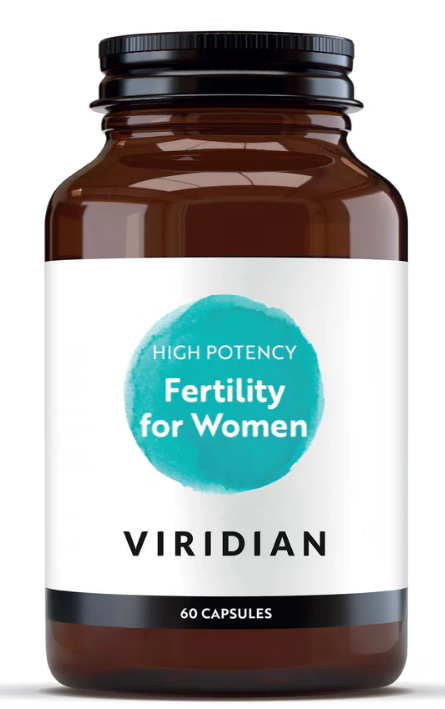 High Potency Fertility For Women - 120 Veg Caps