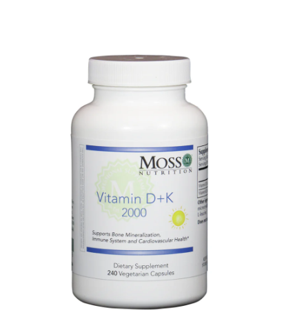 Vitamin D + K 2000 - 240 Capsules