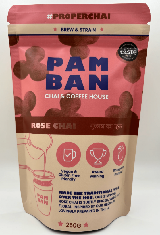 Brew & Strain Rose Chai 250g