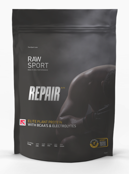 Repair Elite with BCAA's & Electrolytes Vanilla Cinnamon 1kg (BLACK)