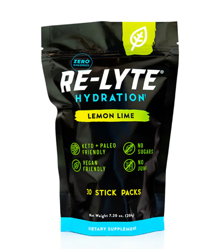 Re-Lyte Hydration Electrolyte Mix Stick Packs Lemon Lime 30