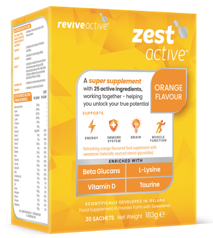 Zest Active Orange 30s