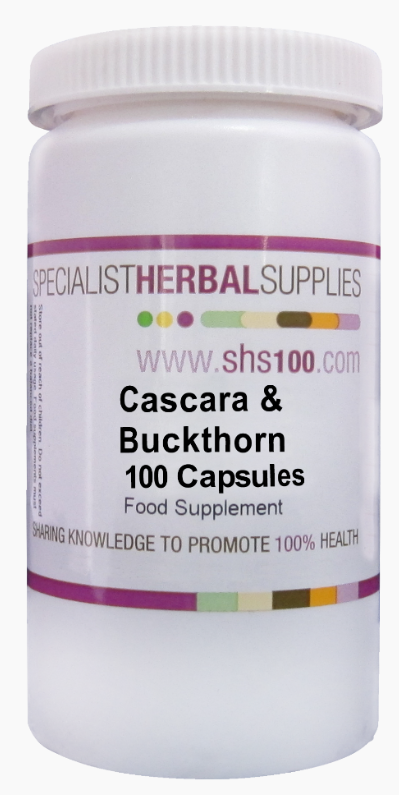 Cascara & Buckthorn Capsules 100's