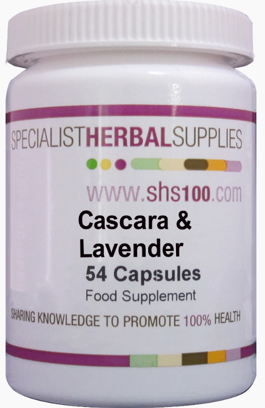 Cascara & Lavender Capsules 54's