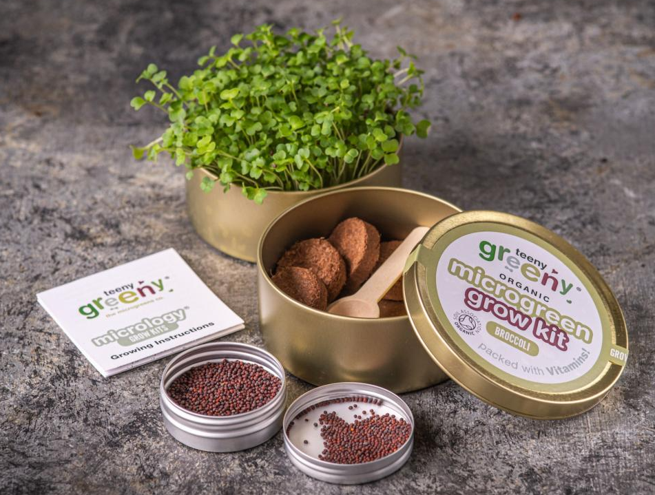 Organic Microgreen Grow Kit (Broccoli)