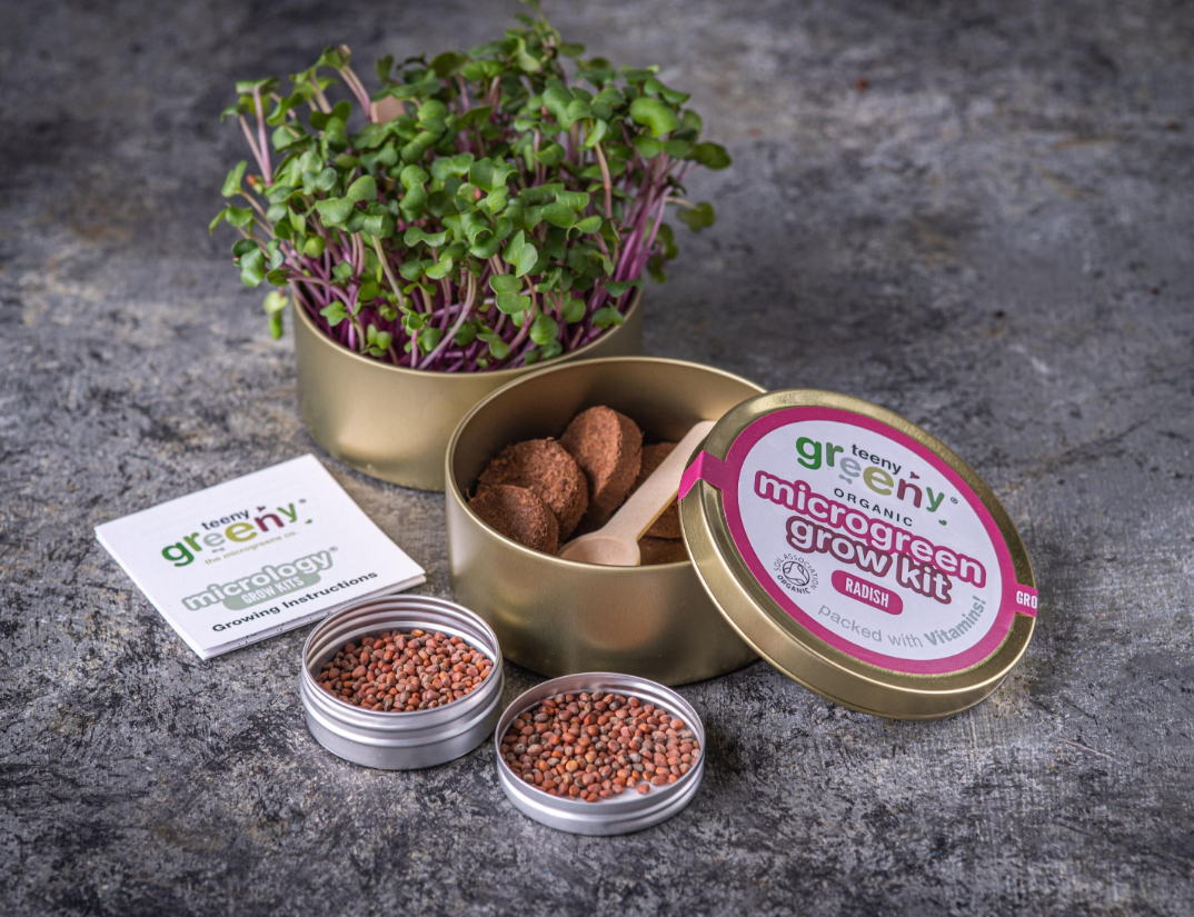Organic Microgreen Grow Kit (Radish)