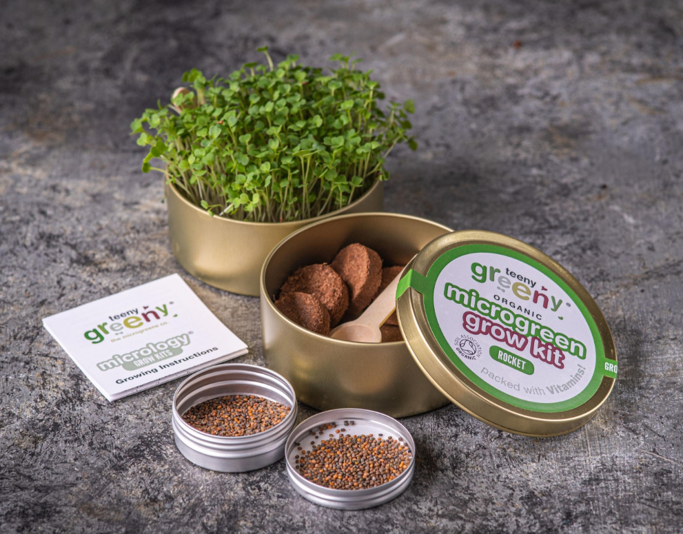 Organic Microgreen Grow Kit (Rocket)