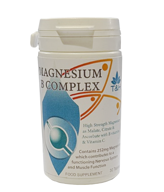 MAGNESIUM B COMPLEX 30 TABLETS