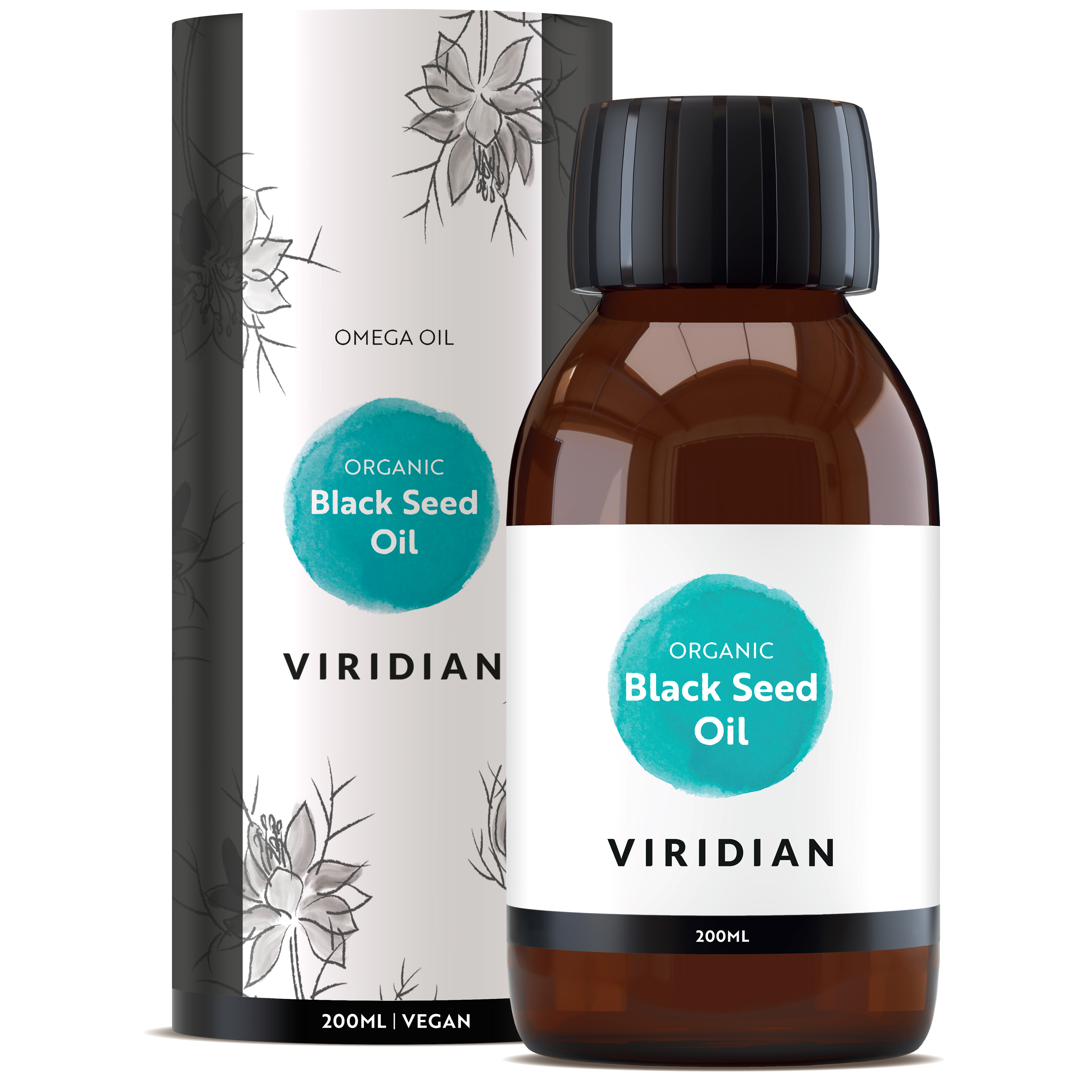 100% Organic Black Seed Oil 200ml