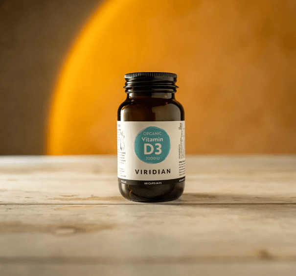 Organic Vitamin D3 2000IU 60 Caps