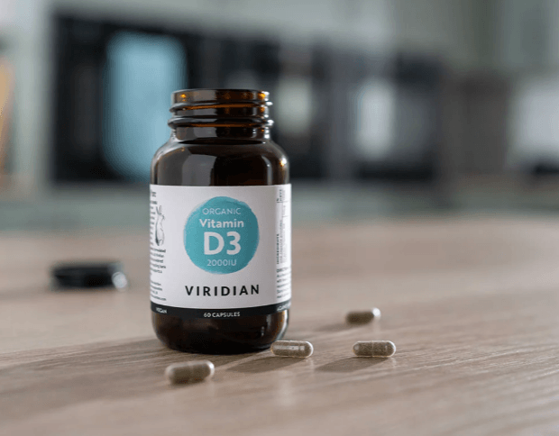 Organic Vitamin D3 2000IU 60 Caps