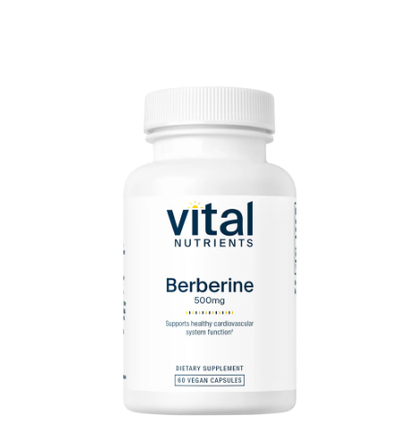 Berberine 500mg - 60 Capsules