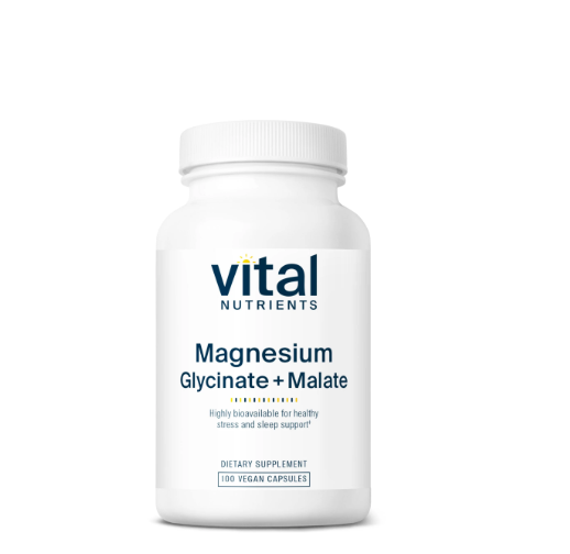 Magnesium Glycinate + Malate - 100 Capsules