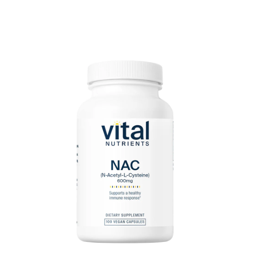 NAC (N-Acetyl Cysteine) 600mg - 100 Capsules