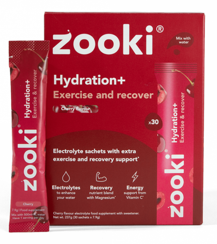 Hydration+ Exercise and Recover Cherry Flavour 30 Sachets