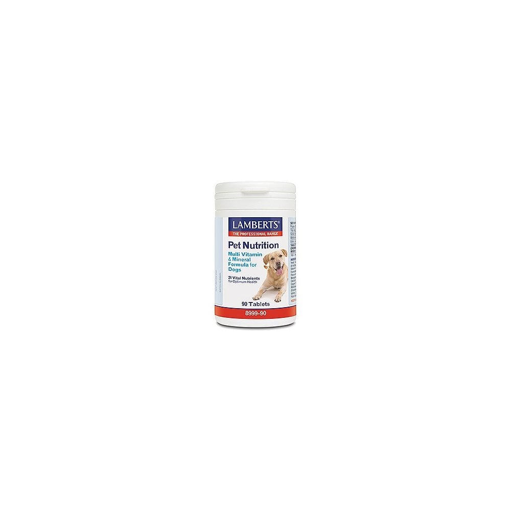 Pet Nutrition Multi Vitamin and Mineral Formula for Dogs 90's