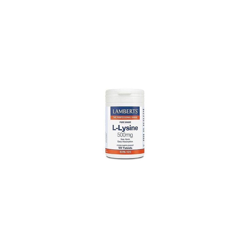 L-Lysine 500mg 120's