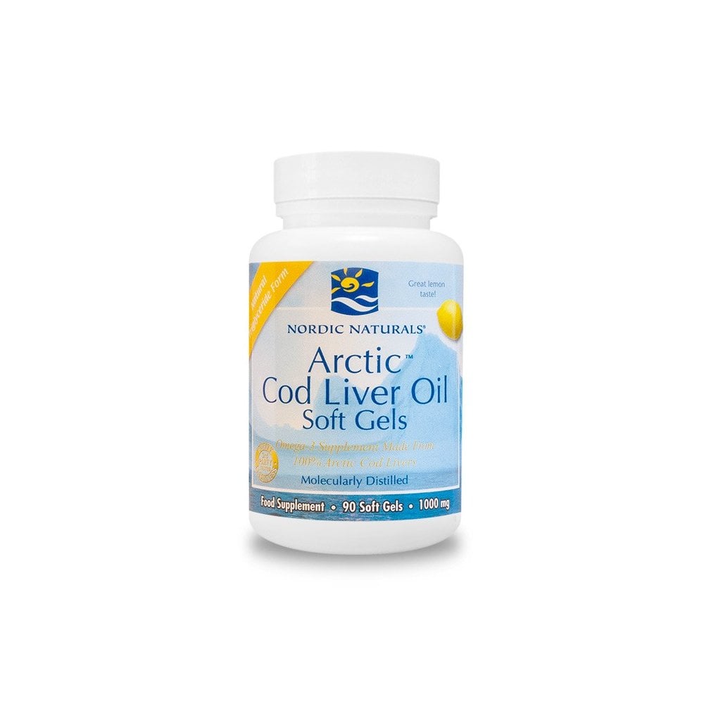 Arctic Cod Liver Oil Lemon 90's