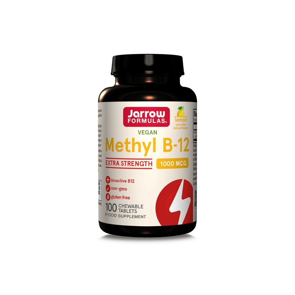 Methyl B-12 Extra Strength 1000mcg Lemon 100's (Vegan)