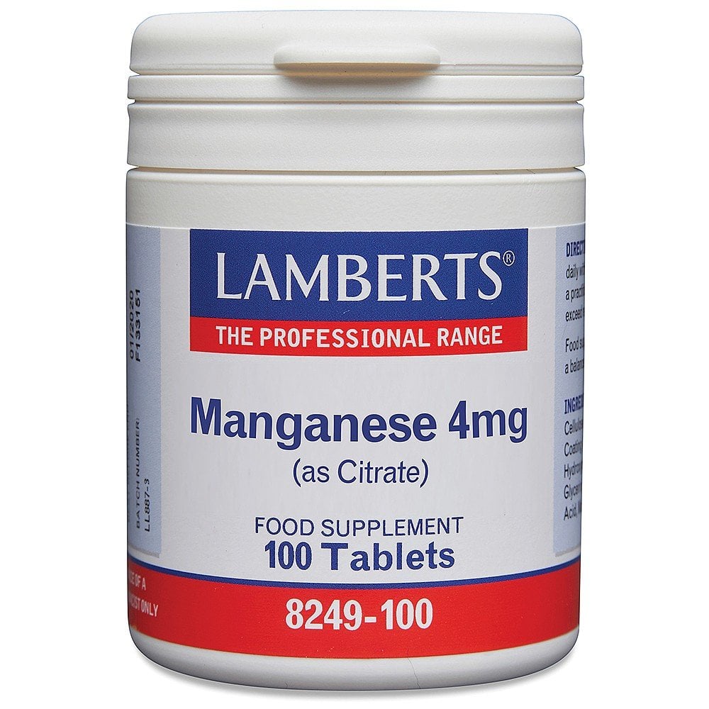 Manganese 5mg (as Citrate) 100's
