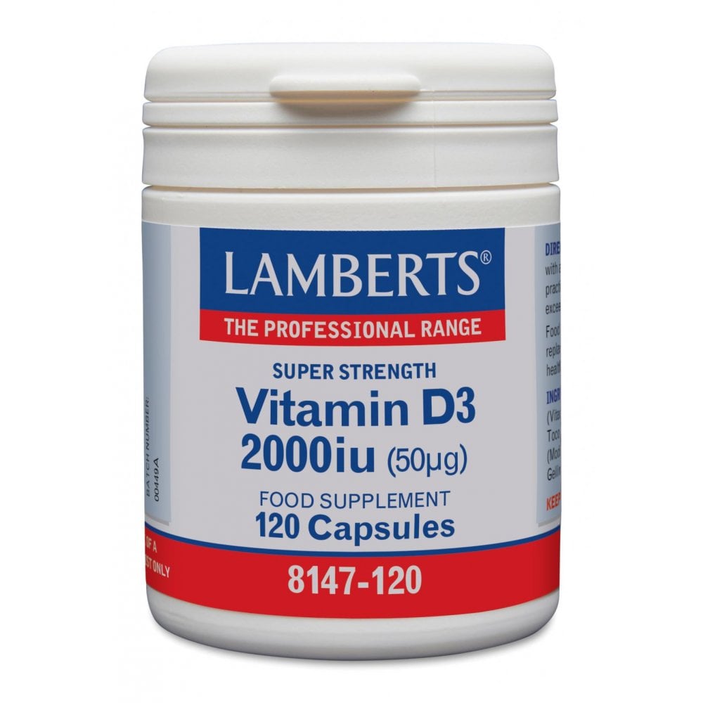 Vitamin D3 2000iu 120's