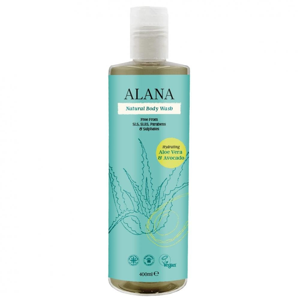 Natural Body Wash Aloe Vera & Avocado 400ml