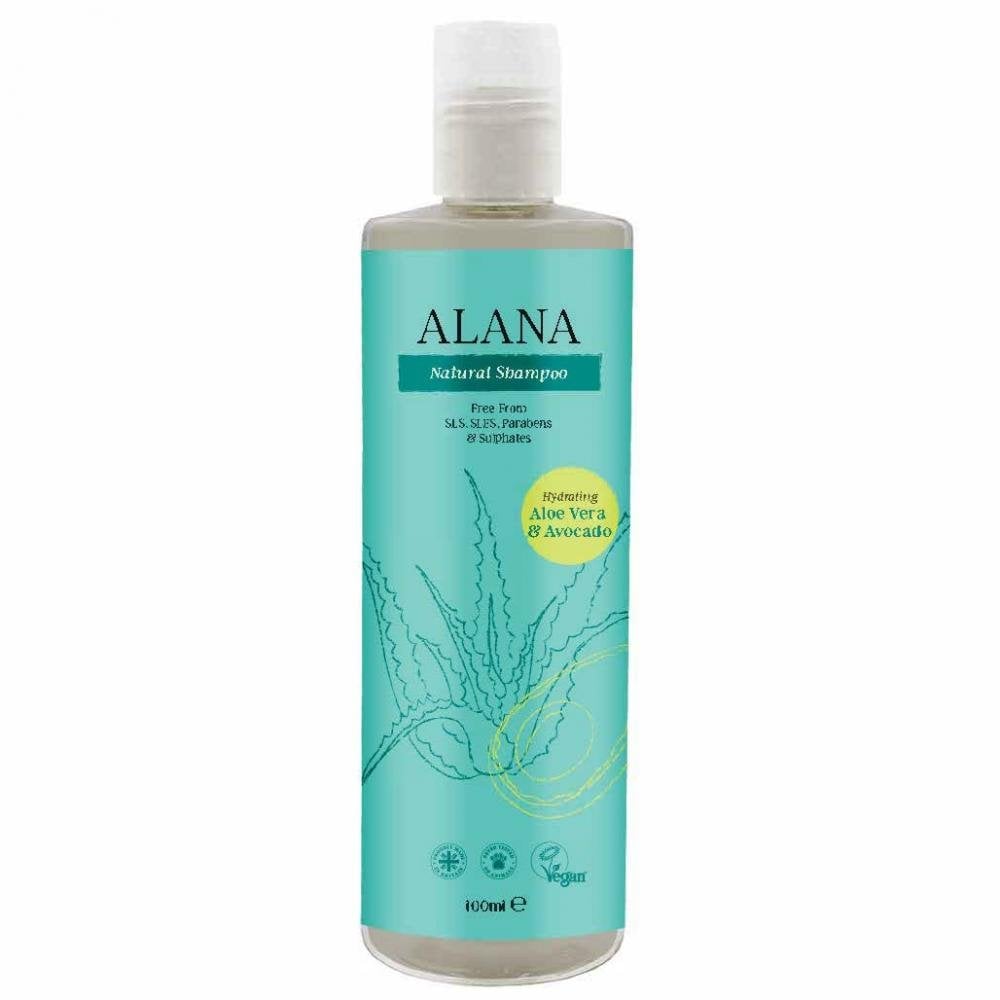 Natural Shampoo Aloe Vera & Avocado 100ml Travel Size