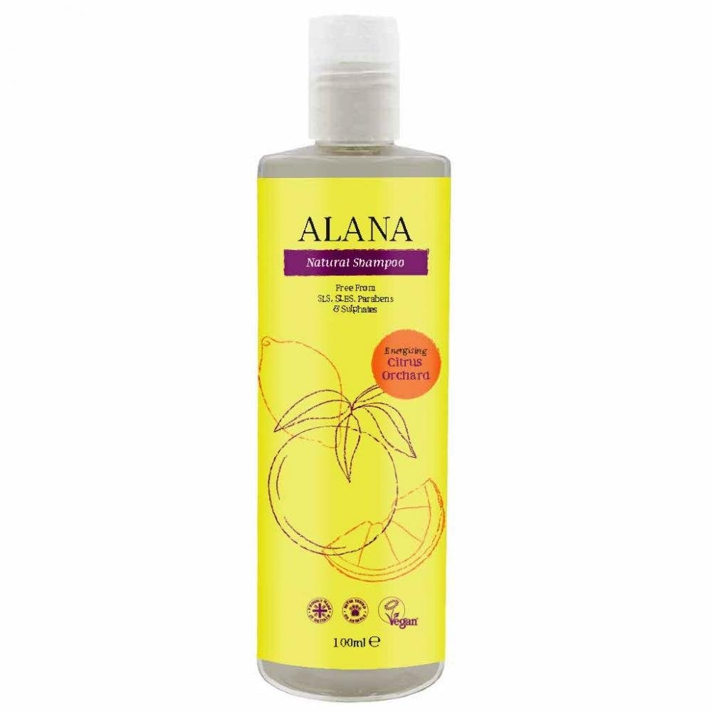 Natural Shampoo Citrus Orchard 100ml Travel Size