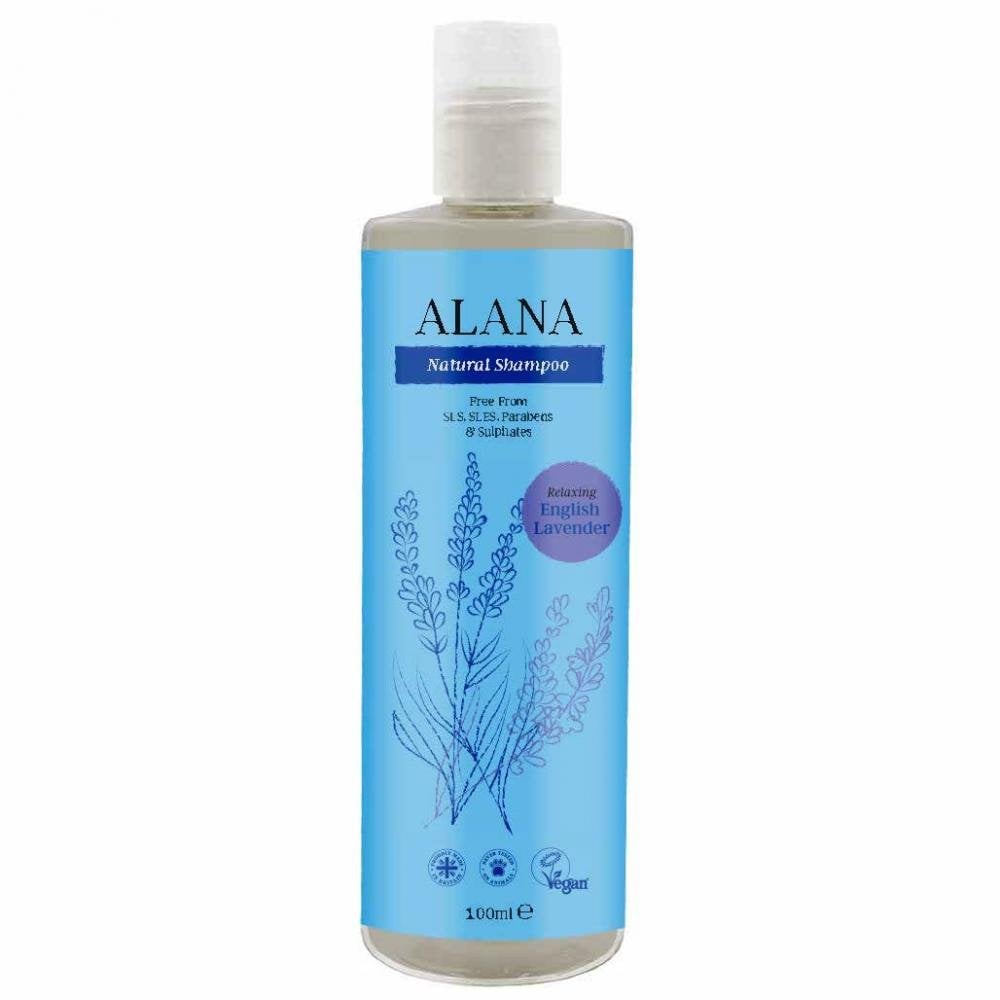 Natural Shampoo English Lavender 100ml Travel Size