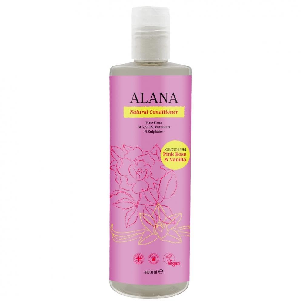 Natural Conditioner Pink Rose & Vanilla 400ml