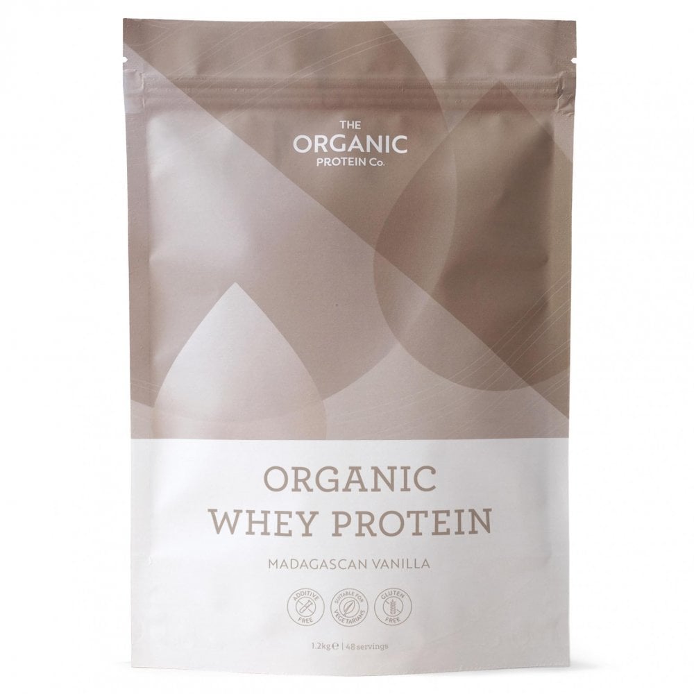 Organic Whey Protein Madagascan Vanilla 1.2kg