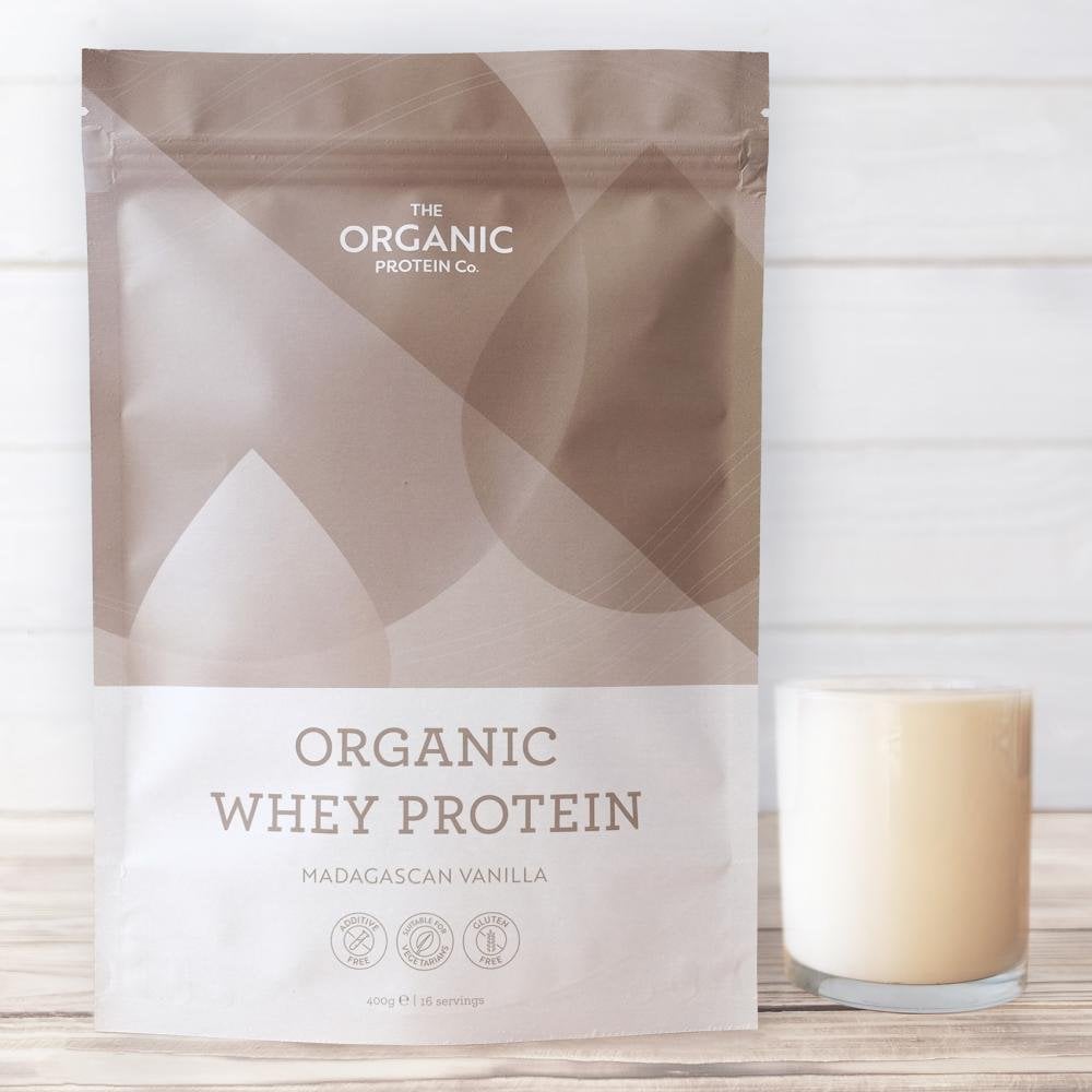 Organic Whey Protein Madagascan Vanilla 400g