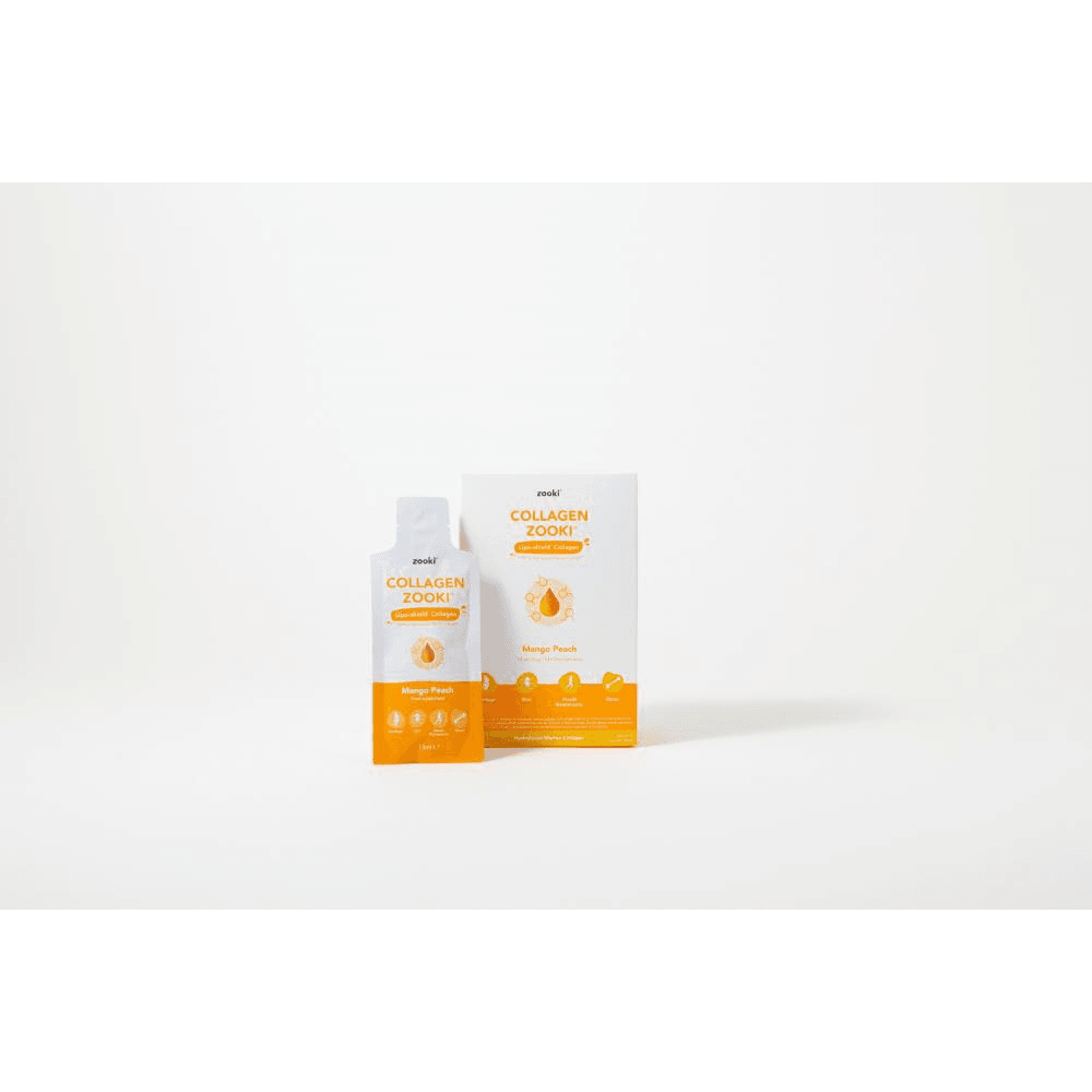 Collagen Zooki Mango Peach 14x15ml Sachets CASE