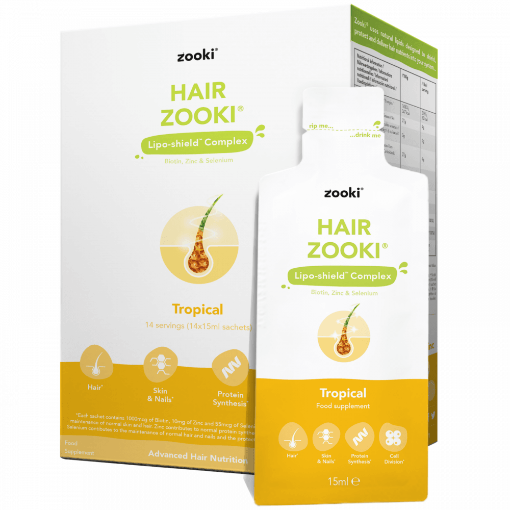 Hair Zooki Tropical 14x15ml Sachets CASE