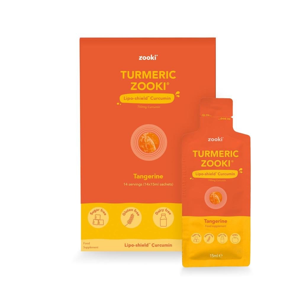 Turmeric Zooki Tangerine 14x15ml (CASE)