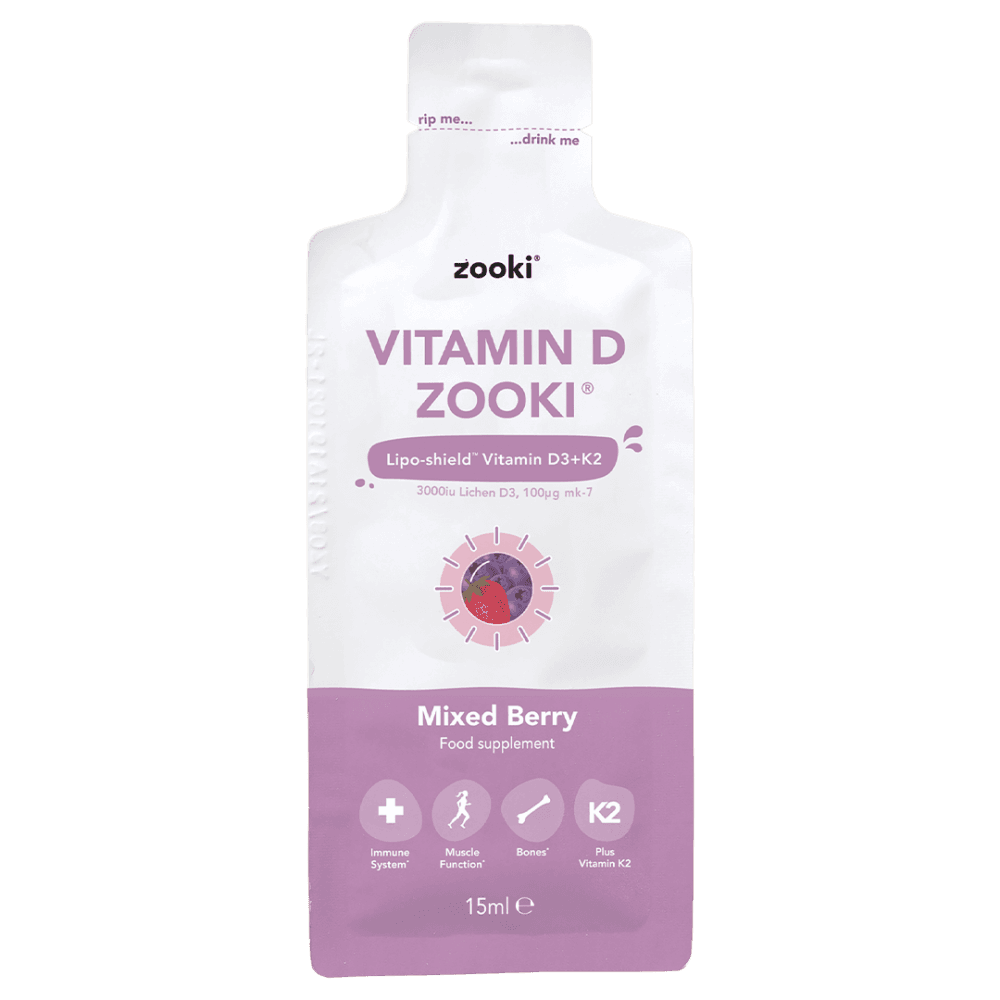 Vitamin D Zooki Mixed Berry 15ml Sachet SINGLE