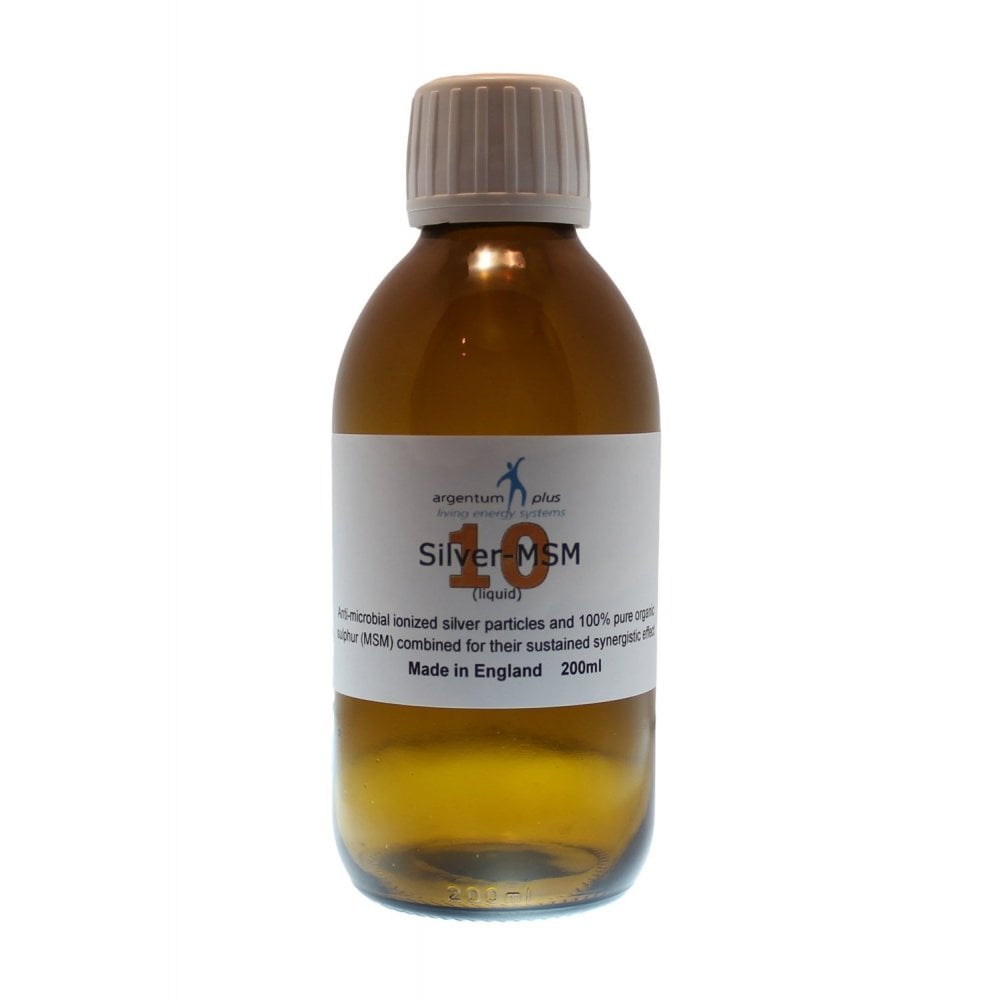 Silver-MSM 10ppm (Liquid) Screw Top 200ml