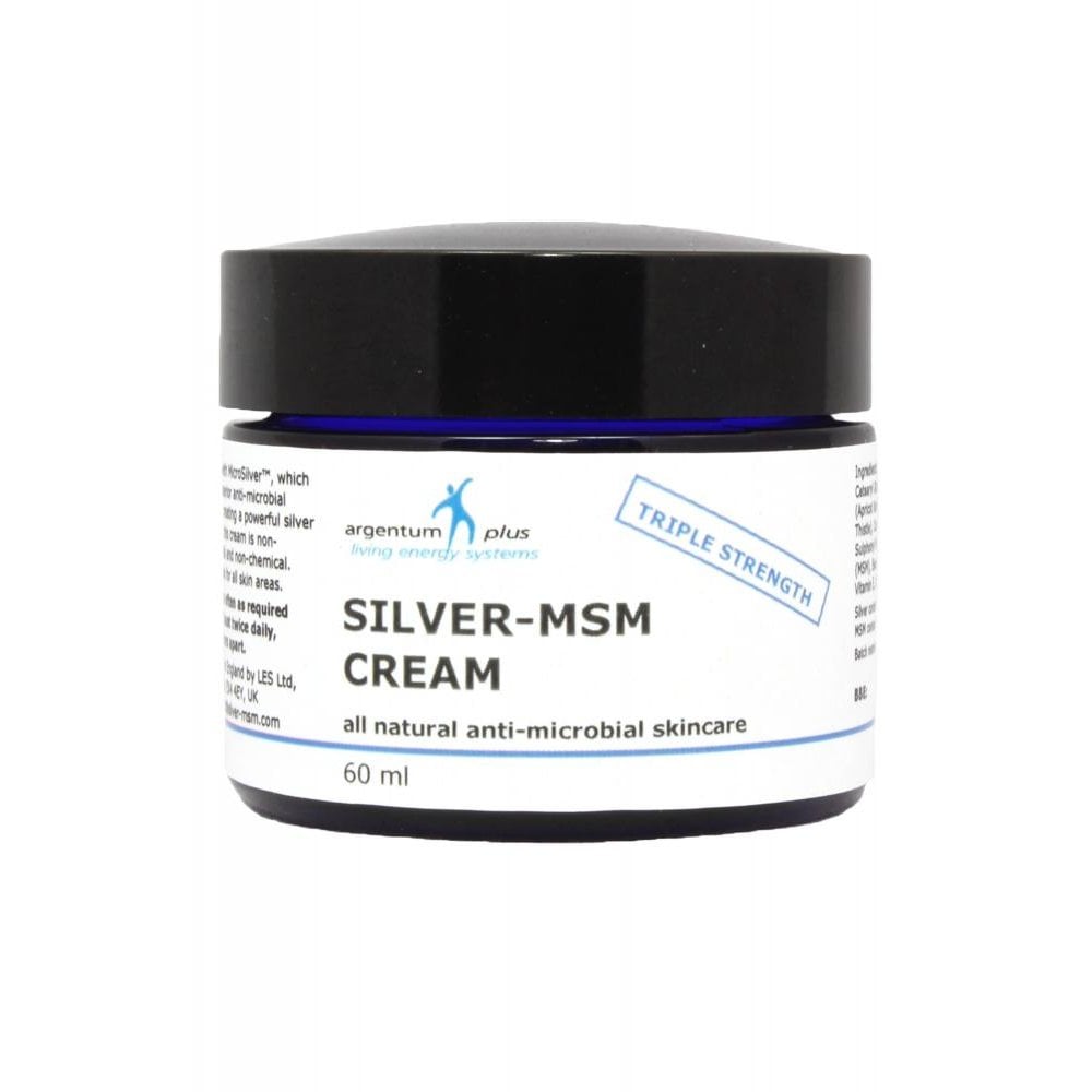 Silver-MSM Cream Triple Strength 60ml